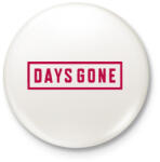 printfashion Days gone - Kitűző, hűtőmágnes - Fehér (3083330)
