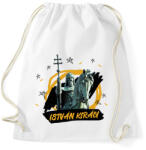 printfashion István király - Sportzsák, Tornazsák - Fehér (9942888)