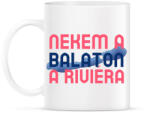 printfashion NEKEM A BALATON A RIVIÉRA 2 - Bögre - Fehér (10917034)
