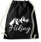 printfashion túrázás - Sportzsák, Tornazsák - Fekete (4619928)