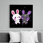 printfashion Horoszkóp-IKREK - Vászonkép - Fekete (12707288)