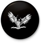 printfashion Zyzz Angel - Kitűző, hűtőmágnes - Fekete (3097728)