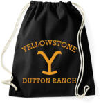 printfashion Yellowstone Dutton - Sportzsák, Tornazsák - Fekete (15518528)