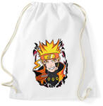 printfashion Naruto Uzumaki - Sportzsák, Tornazsák - Fehér (5418504)
