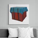 printfashion Lootbox - Vászonkép - Fehér (6630586)