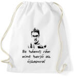 printfashion ne bámulj rám - Sportzsák, Tornazsák - Fehér (1677890)