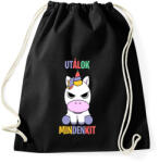 printfashion Morcos unikornis - Sportzsák, Tornazsák - Fekete (1241645)