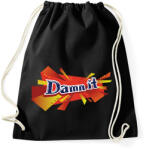 printfashion daim damnit - Sportzsák, Tornazsák - Fekete (14929232)