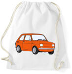 printfashion Fiat Polski - Sportzsák, Tornazsák - Fehér (5101016)
