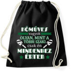 printfashion Mindenhez értek - Sportzsák, Tornazsák - Fekete (10292043)