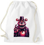 printfashion Freddy Fazbear - Sportzsák, Tornazsák - Fehér (15041589)