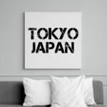 printfashion Tokyo Japán - Vászonkép - Fehér (6635267)