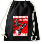 printfashion Motocross - Sportzsák, Tornazsák - Fekete (13873586)