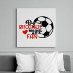 printfashion Big brother biggest fan - Vászonkép - Fehér (6636677)