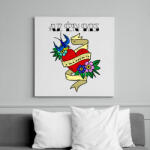 printfashion Az Én Kis Valentinom - Vászonkép - Fehér (6630036)