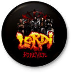 printfashion lordi forever - Kitűző, hűtőmágnes - Fekete (3102622)
