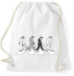 printfashion Lajhár Beatles - Sportzsák, Tornazsák - Fehér (11661493)
