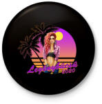 printfashion Legénybúcsú 2020 - Kitűző, hűtőmágnes - Fekete (3103181)