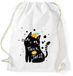 printfashion Csokit vagy csalunk - Sportzsák, Tornazsák - Fehér (1069266)