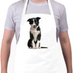 printfashion Border collie póló - Kötény - Fehér (4903811)