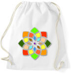 printfashion Mandala 6 - Sportzsák, Tornazsák - Fehér (1460064)
