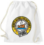 printfashion WinnerWinnerChickenDinner - Sportzsák, Tornazsák - Fehér (926478)