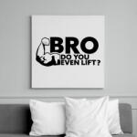 printfashion Do U Even Lift - Vászonkép - Fehér (6627713)