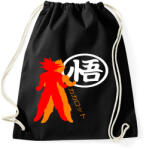 printfashion Kakarotto - Sportzsák, Tornazsák - Fekete (356317)