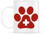 printfashion Paw + - Bögre - Fehér (2937597)
