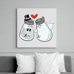 printfashion Só és bors - Vászonkép - Fehér (12653604)