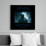 printfashion Jason Voorhees kék - Vászonkép - Fekete (14211348)