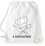 printfashion konyhafőnök - Sportzsák, Tornazsák - Fehér (7553333)