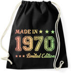 printfashion 1970 - Sportzsák, Tornazsák - Fekete (6165221)