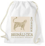 printfashion Büszke cica tulajdonos - Bengáli - Sportzsák, Tornazsák - Fehér (6307962)