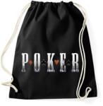 printfashion Poker - Sportzsák, Tornazsák - Fekete (2392261)