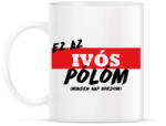 printfashion Ivós póló - Bögre - Fehér (9461939)