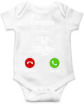 printfashion Kamionos Hívás - Baba Body - Fehér (11514759)