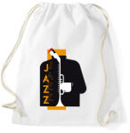 printfashion Jazz-Jazz - Sportzsák, Tornazsák - Fehér (7655954)