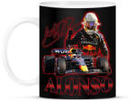 printfashion Alonso F1 - Bögre - Fekete (11972458)