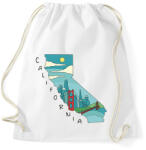 printfashion Kalifornia - Sportzsák, Tornazsák - Fehér (6139600)