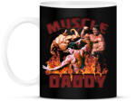 printfashion Muscle Daddy - Bögre - Fekete (14741587)