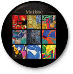 printfashion Matisse - részletek - Kitűző, hűtőmágnes - Fekete (11902110)