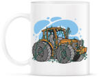 printfashion Karácsonyi traktor - Bögre - Fehér (11284029)