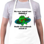 printfashion Ha rossz napod van - Kötény - Fehér (15119076)
