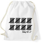 printfashion Boldog 40 Srtigula - Sportzsák, Tornazsák - Fehér (1695651)