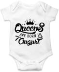 printfashion A királynők augusztusban születnek - Baba Body - Fehér (1328742)