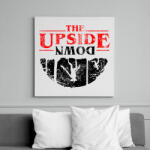 printfashion upside down - Vászonkép - Fehér (6629785)