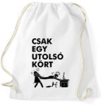 printfashion Funny Gamer - Sportzsák, Tornazsák - Fehér (5709036)