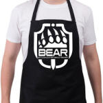 printfashion BEAR - Escape from Tarkov - Kötény - Fekete (5274415)