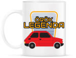printfashion Polski Fiat Örök Legenda - Bögre - Fehér (11000060)